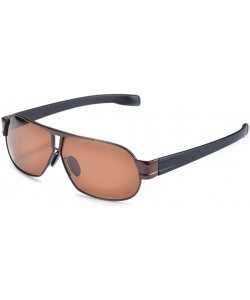 Aviator Mens Sunglasses X-Men Cool Metal Frame Amazing Design Durable Sunglasses - Black/Brown - CT11Z94EX0H $11.85