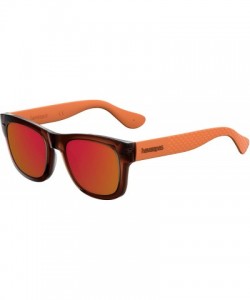 Square Paraty/M Unisex Square Sunglasses- 50mm - Brwnochre - CT185U2EL4E $27.98