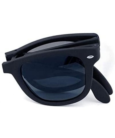 Cat Eye Classic Folding Cat Eye Sunglasses Fashion Women Men Driving Unisex Sun glasses - Green/Grey - C71986Y3TD8 $8.30