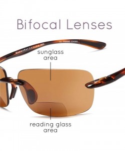 Wrap Bifocal Sport Sunglasses for Men and Women - 3 Pairs Sun Readers - 3 Pack - CC1878Q7C4M $12.63
