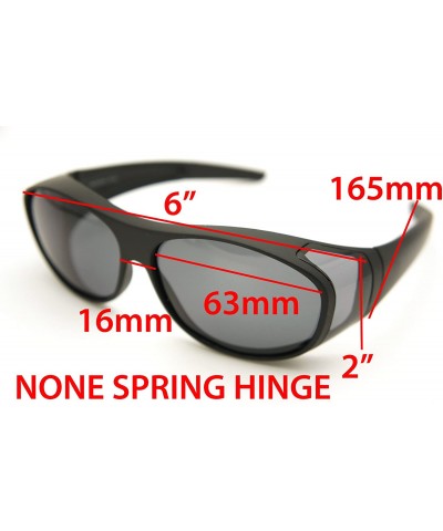 Oversized 1 Sale Fitover Lens Covers Sunglasses Wear Over Prescription Glass Polarized St7659pl - CC189Y3Z07L $17.40
