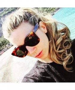 Aviator New Modern Womens Sunglasses Brand Designer Bloggers C1 As Photos Show - C4 - CQ18XQYDDIO $13.14
