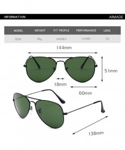 Oversized Premium Military Polarized Sunglasses Protection - 352-black G15 - CU18ADLIRKW $11.81