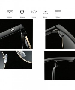 Sport half frame brand sunglasses retro sunglasses - CV1259OB3YF $14.70