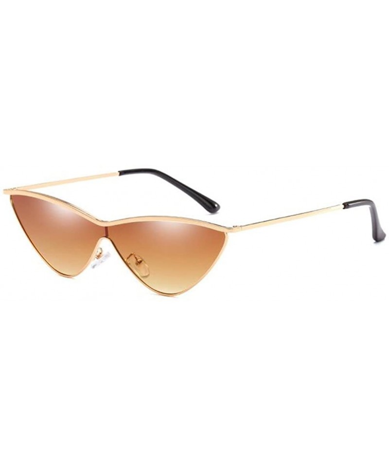 Square MOD-Style Individuality Triangle Sunglasses Full Metal Frame Anti-glare - S02 - C5189SANE38 $22.98