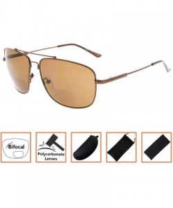 Wayfarer Memory Titanium Bifocal Sunglasses Black Metal Frame Flexible Reading Sunglasses +1.0 Many Colors Available - CE18MC...