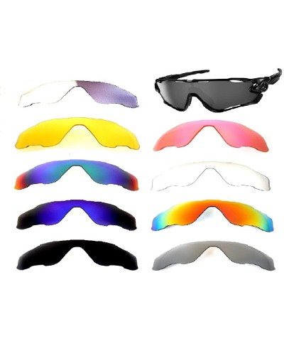 Sport Replacement Lenses Jawbreaker 7 Colors Pairs Special Offer! - S - C7188DGRSNQ $49.28