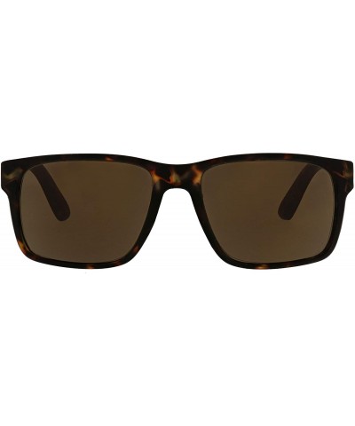 Rectangular Stoke Rectangular Reading Sunglasses - Tortoise - CY19652X3ML $12.03