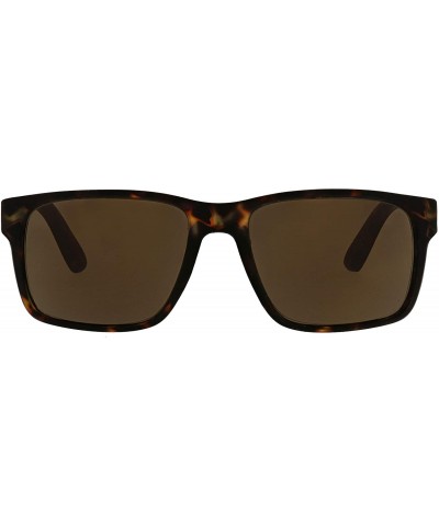 Rectangular Stoke Rectangular Reading Sunglasses - Tortoise - CY19652X3ML $12.03