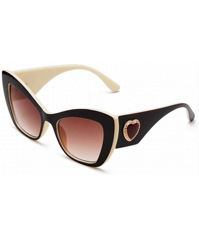 Sport Big Box Sunglasses Lady Fashion Personality Sunglasses - CC18UDT8RWU $27.83