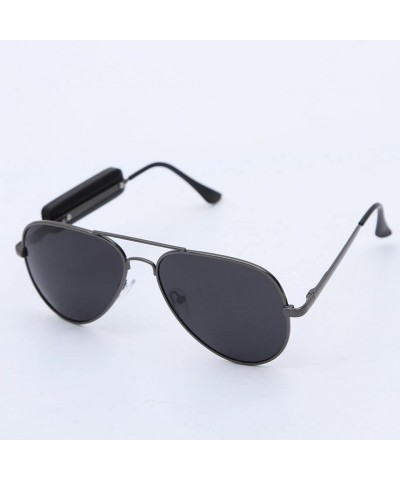 Sport Men Bluetooth Sunglasses Polarized Lens Wireless Stereo Headset Headphone Sport Glasses - Grey - CG18DA0OLD3 $12.91