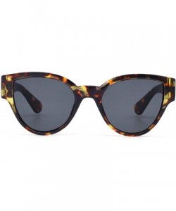 Cat Eye Retro Cat Eye Sunglasses Hiphop Sun Glasses High Fashion Luxury Gold Millionaire Rapper Swag Glasses - CS198Q54C82 $2...