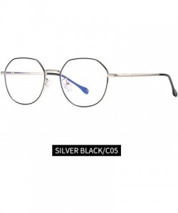 Oversized Computer Reading Glasses Lighweight Metal Frame Blue Light Blocking Readers for Men Women Business Work - CJ199GSHZ...