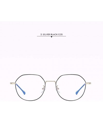 Oversized Computer Reading Glasses Lighweight Metal Frame Blue Light Blocking Readers for Men Women Business Work - CJ199GSHZ...