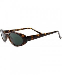 Cat Eye Old stock Classic Vintage 80s 90s Fashion Small Cat Eye Sunglasses - Tortoise - CZ1893D7XHL $14.08