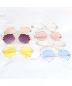 Aviator THE LALINE pearl nose pads sunglasses - Silver&clear - CX188MQY3T9 $27.77