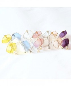 Aviator THE LALINE pearl nose pads sunglasses - Silver&clear - CX188MQY3T9 $27.77