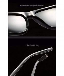 Aviator Aluminum Magnesium Sunglasses Polarizing Sunglasses Men's Riding Eyeglasses Brilliant Sunglasses Women - H - CT18Q06U...