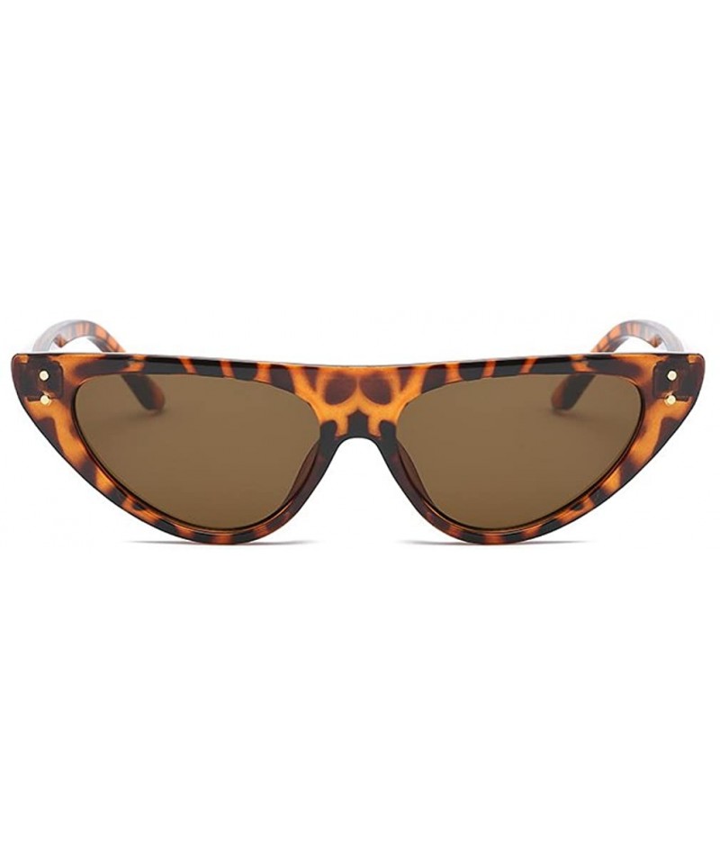 Butterfly Fashion Womens Sunglasses Cat Eye Sunglasses - Turtle - C918GGQOQHU $7.28