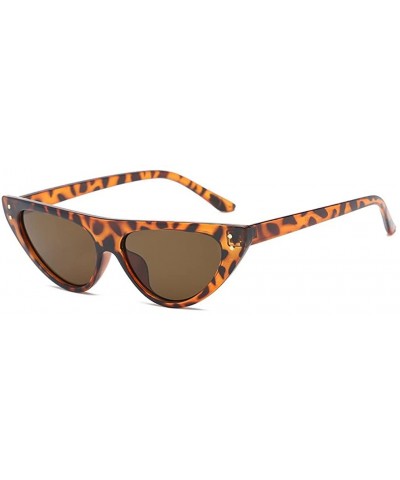 Butterfly Fashion Womens Sunglasses Cat Eye Sunglasses - Turtle - C918GGQOQHU $7.28