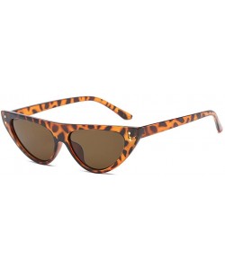 Butterfly Fashion Womens Sunglasses Cat Eye Sunglasses - Turtle - C918GGQOQHU $7.28