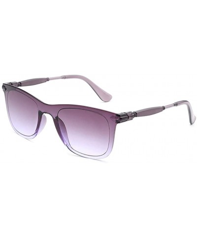 Goggle New Fashion Unisex Sunglasses Men And Women Decorative Glasses Frame - D - CW190DTX3GA $18.93