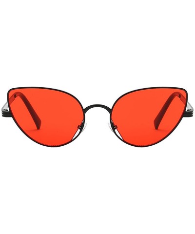 Goggle Sunglasses Oval Shades Polarized Goggles Glasses Eyewear - Red - CB18QRTNUNN $11.93