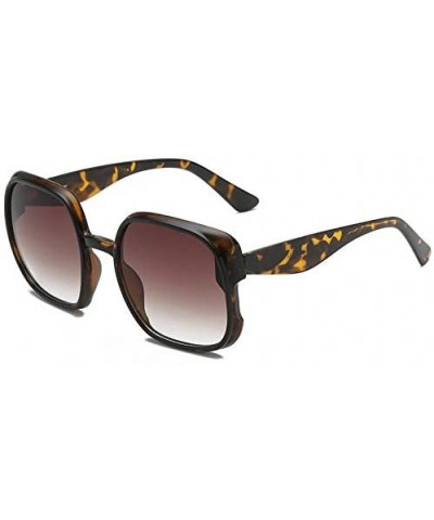 Wrap Female Fashion Pop Sun Eye Glass Irregular Sunglasses Glasses Vintage Style - B - CS18TODN7GH $10.85