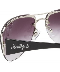 Oval Women's 338SP Rectangular-Shaped Sunglasses with Embellished Lens & 100% UV Protection - 66 mm - Silver - CV11C3KRS11 $2...