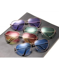 Goggle Vintage Love Sunglasses Goggles for Women Men Retro Sun Glasses UV Protection - Style2 - CU18RSOI244 $6.72