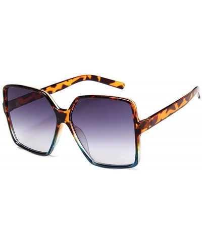 Sport Oversized Square Sunglasses for Women Big Large Wide Fashion Shades for Men 100% UV Protection Unisex - CG19CDN35TW $22.99