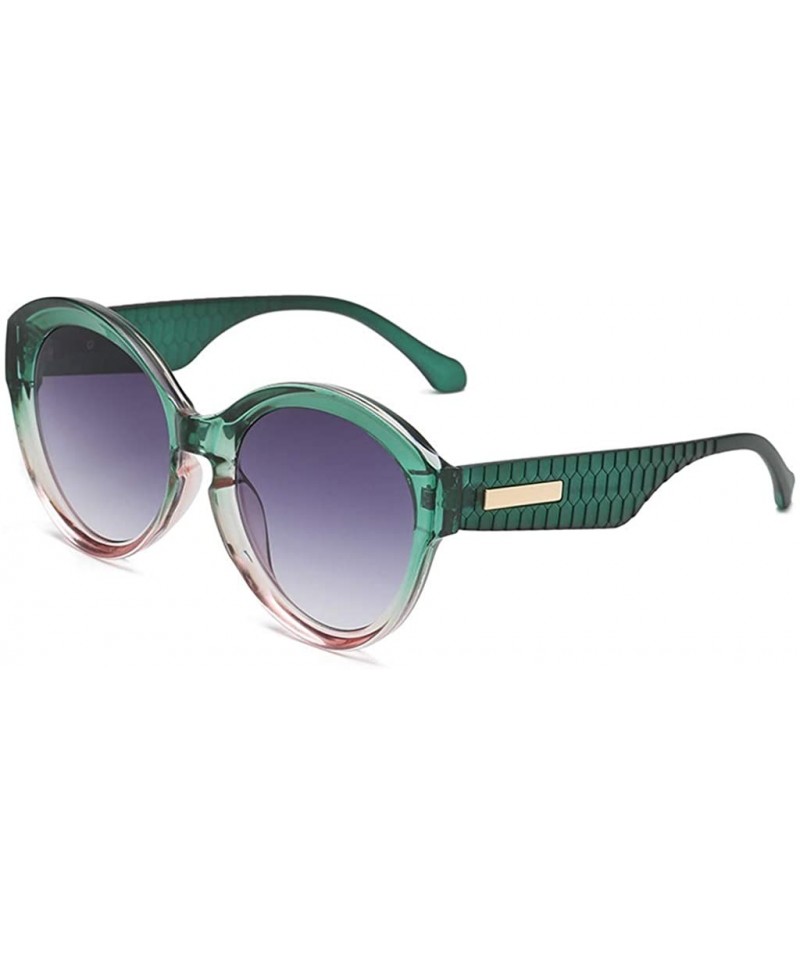 Rectangular Multicolor Sunglasses Oversized Everyday - C - CY18TCG7Z56 $10.61