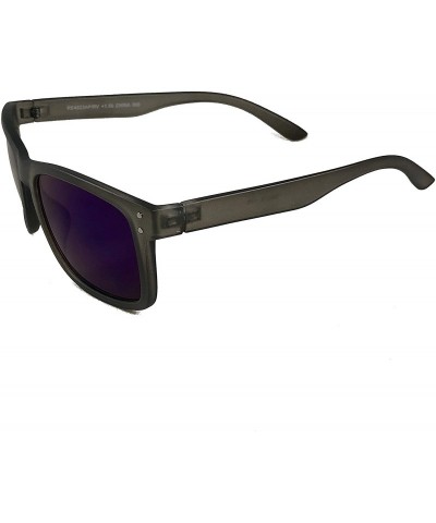Wayfarer Outdoor Reader Wayfair Sunglasses - RX Magnification - Lightweight - Men & Women - Not Bifocals (Grey - 3.0) - CC18E...