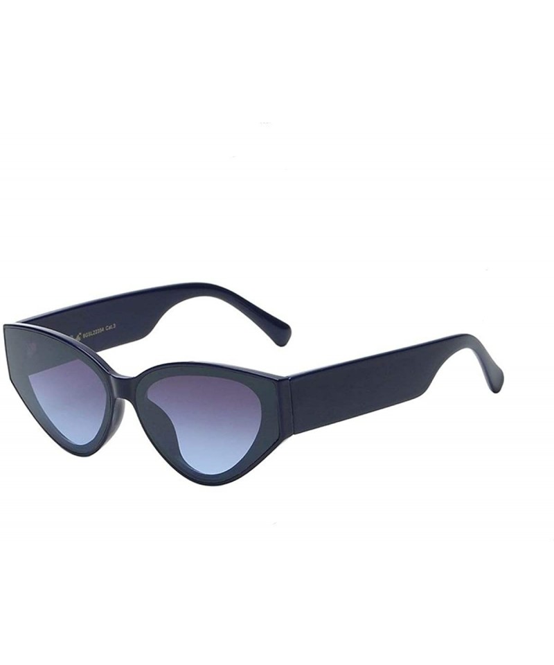 Round Western Fashion Round Sunglasses. - Blue - CA190RYI9W7 $26.06