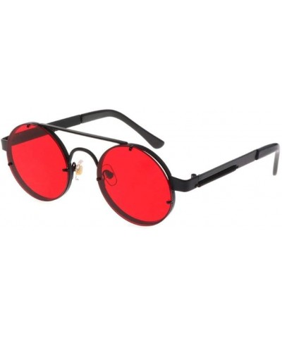 Goggle Glasses Sunglasses Fashion Decoration Glasses Gold - C1199HA7ISE $51.21