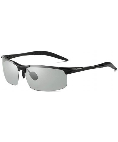 Sport Glasses Polarized Sunglasses Whippersnapper Discolored - Black - C018SC62KH6 $60.53