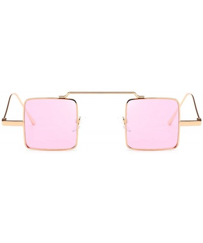 Rectangular Sunglasses for Women Rectangular Wire Glasses Retro Sunglasses Eyewear Metal Sunglasses Party Favors - E - CE18QZ...