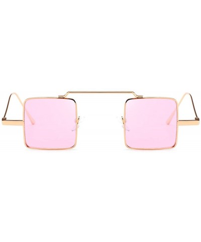 Rectangular Sunglasses for Women Rectangular Wire Glasses Retro Sunglasses Eyewear Metal Sunglasses Party Favors - E - CE18QZ...