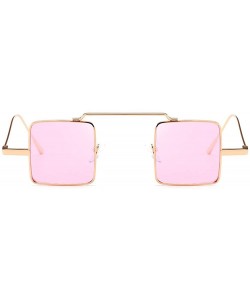 Rectangular Sunglasses for Women Rectangular Wire Glasses Retro Sunglasses Eyewear Metal Sunglasses Party Favors - E - CE18QZ...