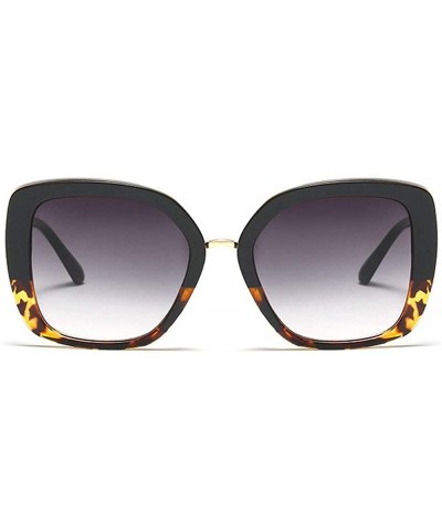 Square 2019 Luxury Square Sunglasses Women Vintage Unique Gradient Sun Glasses New Oversize Eyewear UV400 - CK18QCEAR9W $16.35