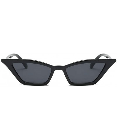 Cat Eye Small Cat Eye Sunglasses for Women UV400 - C8 Red Red - CV1989WSWT7 $11.81
