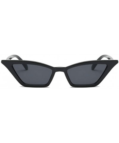 Cat Eye Small Cat Eye Sunglasses for Women UV400 - C8 Red Red - CV1989WSWT7 $19.85