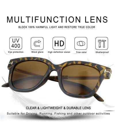 Square Oversize Multifunction Sunglasses-UV400 Protection-Retro for Men/Women - Z3232_tortoise - CO193ZZ4QGM $18.09