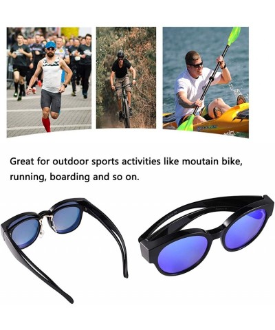 Goggle Polarized Oversized Fit over Sunglasses Over Prescription Glasses with Cat Eye Frame for Women&Men - CA18UC8NE6H $16.22