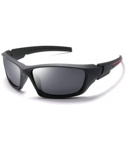 Square Square Sunglasses Men Brand Designer Classic Driving Outdoor Mirror Sunglass Male Sun Glasses For Men Sunglass - C418S...