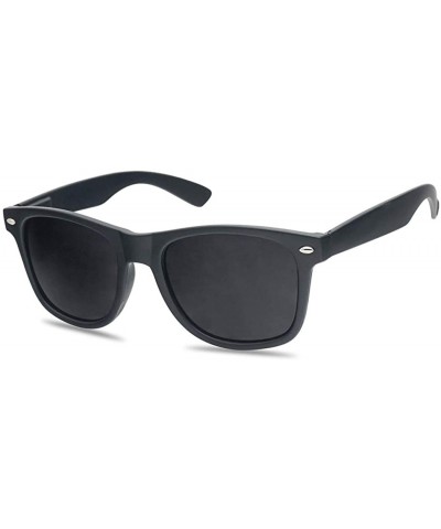 Aviator Super Dark Blacked Out Sunglasses for Migraine Suffering or Sensitive Eyes - Black (Matte) - C61825N4KEZ $7.94
