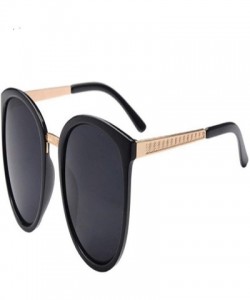 Oversized Round Fashion Glasses Oversized Sunglasses Women Luxury Womens Eyeglasses Big Shades - 1 - C218R55Q3S5 $29.84