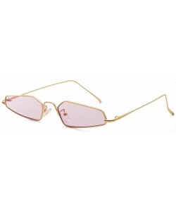 Goggle Personality Metal Sunglasses Fashion Hipsters Sunglasses Women - Style 2 - CZ18UEN4TKT $14.58