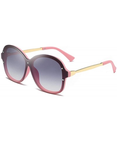 Rimless Personality Piece Sunglasses Tide Sunglasses Female Wild Sunglasses - C518X0CUXGR $81.29