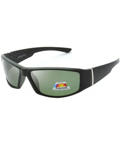 Sport Polarized Retro Racer Collection"Double Clutch" - Green - C618ODOH057 $8.31